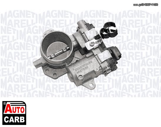 Πεταλούδα Γκαζιού MAGNETI MARELLI 802009522503 για CITROEN C3 2009-, CITROEN NEMO 2008-, FIAT QUBO 2008-