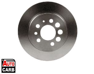 Δισκοπλακα BOSCH 0986478143 για VOLVO 164 1968-1975, VOLVO 240 1974-1993, VOLVO 260 1974-1985