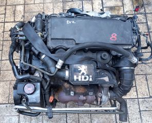 CITROEN - PEUGEOT 1.4 DIESEL (06-10) 8HZ ΚΙΝΗΤΗΡΑΣ   ΜΕ ΕΓΓΥΗΣΗ 