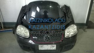 VW GOLF 5 GTI 2004-2008 ΤΡΟΠΕΤΟ ΕΜΠΡΟΣ,ΚΑΠΟ,ΦΤΕΡΑ,ΦΑΝΑΡΙΑ,ΠΡΟΦΥΛΑΚΤΗΡΑΣ,ΜΕΤΩΠΗ ΨΥΓΕΙΑ,ΑΕΡΟΣΑΚΟΙ EMΠΡΟΣ