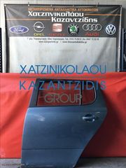 SKODA FABIA 2007-2014 ΠΟΡΤΑ ΠΙΣΩ ΑΡΙΣΤΕΡΑ ΧΡΩΜΑ ΟΥΡΑΝΙ -ΓΡΥΛΛΟΣ-ΚΛΕΙΔΑΡΙΑ ΠΟΡΤΑΣ