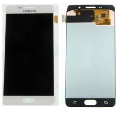 SAMSUNG A310FU Galaxy A3 (2016) - LCD - Complete front + Touch White Original Service Pack
