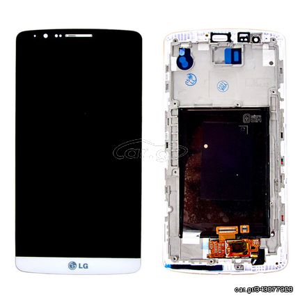 LG D855 G3 - LCD + Front cover + Touch White High Quality