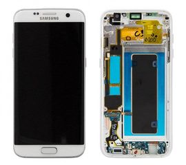 SAMSUNG G935F Galaxy S7 Edge - LCD + Touch White Original Service Pack