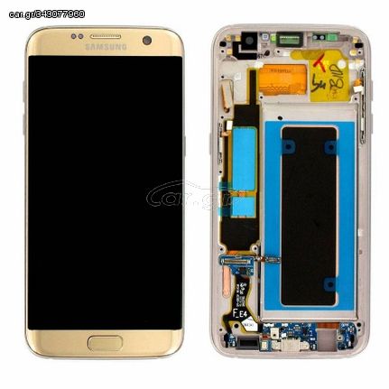 SAMSUNG G935F Galaxy S7 Edge - LCD + Touch Gold Original Service Pack