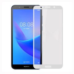 HUAWEI Y5 2018 - TEMPERED GLASS 9H Hardness 0,3mm 5D ΑΣΠΡΟ FULL GLUE