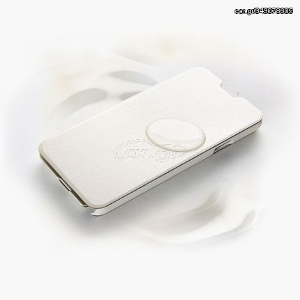 SAMSUNG Galaxy Note 3 NEO - ΘΗΚΗ KLD SWIFT BOOK STYLE ΑΣΠΡΗ