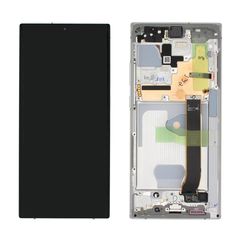 SAMSUNG N986B Galaxy Note 20 Ultra 5G - LCD - Complete front + Touch White Original Service Pack