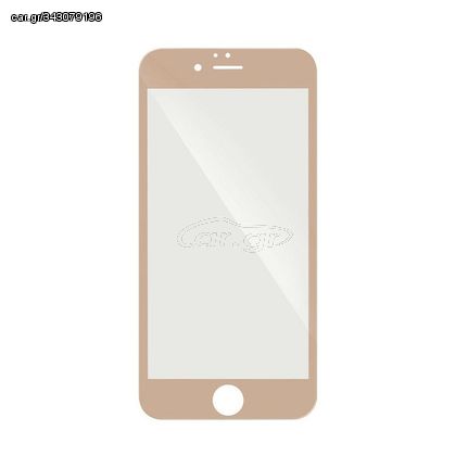 APPLE iPhone 6/6S - TEMPERED GLASS 9H Hardness 0,3mm 5D ΧΡΥΣΟ FULL GLUE