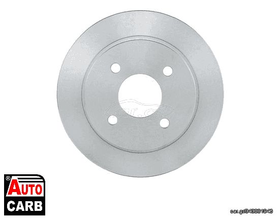 Δισκοπλακα BOSCH 0986478605 για FORD COUGAR 1998-2001, FORD MONDEO 1993-2000, FORD SCORPIO 1994-1998