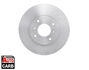 Δισκοπλακα BOSCH 0986478728 για NISSAN 200SX 1988-1995, NISSAN ALMERA 2000-, NISSAN BLUEBIRD 1991-2002