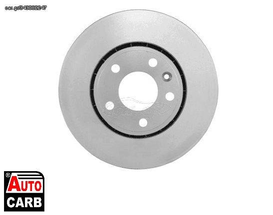 Δισκοπλακα BOSCH 0986479078 για NISSAN PRIMASTAR 2001-, OPEL VIVARO 2001-2014, RENAULT TRAFIC 2001-