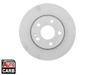 Δισκοπλακα BOSCH 0986479186 για MERCEDES-BENZ A-CLASS 2004-2012, MERCEDES-BENZ B-CLASS 2005-2011