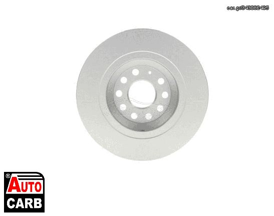 Δισκοπλακα BOSCH 0986479303 για AUDI A3 2003-2020, AUDI Q3 2011-2018, AUDI TT 2014-