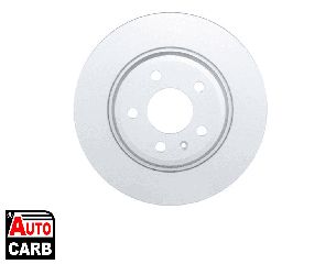 Δισκοπλακα BOSCH 0986479382 για AUDI A4 2007-2016, AUDI A5 2007-2017, AUDI A6 2010-2018