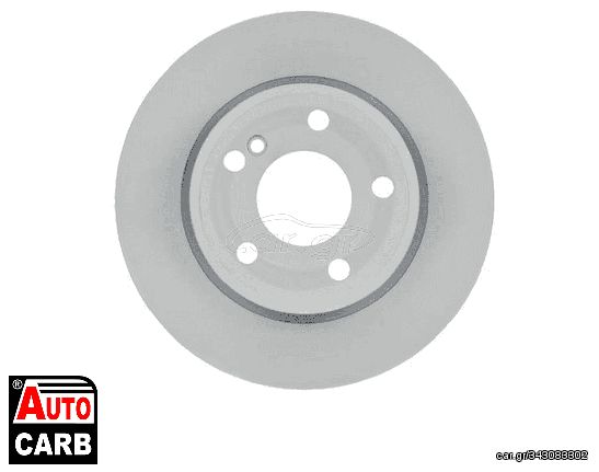 Δισκοπλακα BOSCH 0986479A03 για MERCEDES-BENZ A-CLASS 2012-2018, MERCEDES-BENZ B-CLASS 2011-2018, MERCEDES-BENZ CLA 2013-2019