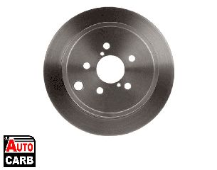 Δισκοπλακα BOSCH 0986479A10 για SUBARU BRZ 2012-, SUBARU FORESTER 2007-, SUBARU IMPREZA 2007-2014