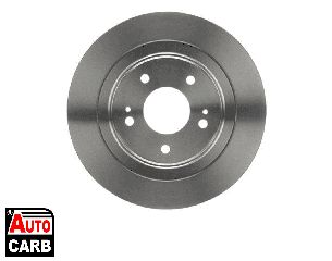 Δισκοπλακα BOSCH 0986479B04 για CITROEN C4 2010-, MITSUBISHI ASX 2009-, MITSUBISHI ECLIPSE 2017-