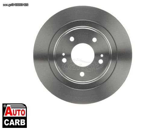 Δισκοπλακα BOSCH 0986479B04 για CITROEN C4 2010-, MITSUBISHI ASX 2009-, MITSUBISHI ECLIPSE 2017-