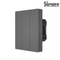 GloboStar® 80089 SONOFF M5-3C-80 SwitchMan Mechanical Smart Switch WiFi & Bluetooth AC 100-240V Max 6A 1320W 2AWay 3 Way