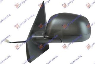 Καθρέπτης Ηλεκτρικός Θερμαινόμενος Μαύρος (5 Pin) (Convex Glass) Αριστερός Dacia Lodgy 2012-