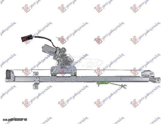 Γρύλος Παραθύρου Εμπρός Ηλεκτρικός (Ευρωπαϊκό) Αριστερός Fiat Ducato 1994-2002