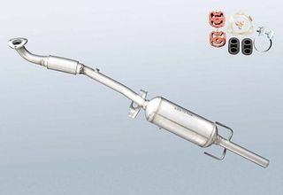 Φίλτρα σωματιδίων αιθάλης DPF  OPEL Zafira 1.7 CDTI (A05) 5854452, 13262122