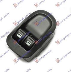 Διακόπτης Παραθύρων Εμπρός (Διπλός) (6 Pin) Αριστερός Peugeot 306 1996-1999