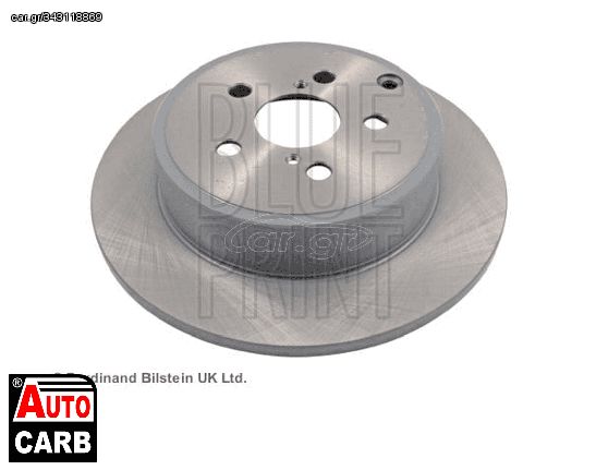 Δισκοπλακα BLUE PRINT ADT343167 για TOYOTA AVENSIS 2003-2008