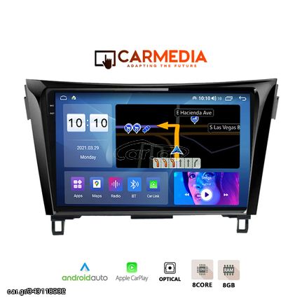 MEGASOUND - CARMEDIA CM81036-13 PLUS TABLET 10.36'' OEM NISSAN QASHQAI 2014-2021