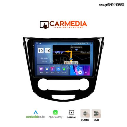 MEGASOUND - CARMEDIA CM81036-13 PLUS TABLET 10.36'' OEM NISSAN XTRAIL 2014+ | QASHQAI 2014-2021 V2