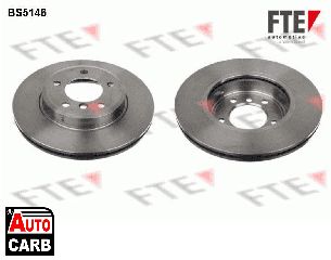 Δισκοπλακα FTE BS5416 για BMW 3 1997-2007, BMW Z3 1995-2003, BMW Z4 2002-2009