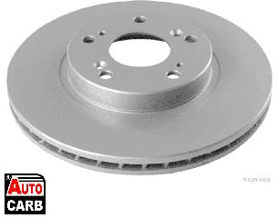 Δισκοπλακα HERTH+BUSS JAKOPARTS J3304003 για HONDA CIVIC 2000-2006, HONDA CR-V 2001-2007, HONDA FR-V 2004-