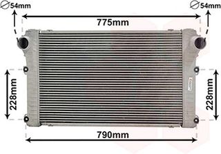 Ψυγείο Intercooler TOYOTA RAV-4 SUV/ ΕΚΤΟΣ ΔΡΟΜΟΥ / 5dr 2016 -  2.2 D 4WD (ALA49)  ( 2AD-FHV,2AD-FTV  ) (150 hp ) Πετρέλαιο #832206200