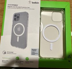 Belkin Sheerforce Back Cover Σιλικόνης Διάφανο (iPhone 12 / 12 Pro)