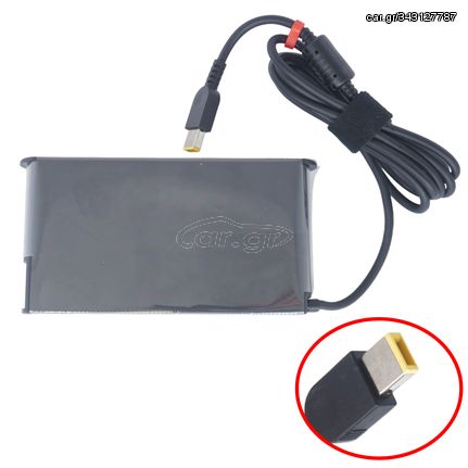 Τροφοδοτικό Laptop - AC Adapter Φορτιστής για Lenovo IdeaPad Gaming 3 16IAH7 - Model/Type : 82SA 02DL140 02DL138 ADL170SCC3A SA10R16886 20V 8.50A 170W USB Notebook Charger ( Κωδ.60261 )