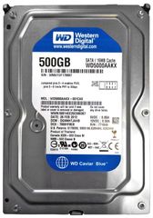 Western Digital Blue 500GB HDD Σκληρός Δίσκος 3.5" SATA III 7200rpm με 16MB Cache για Desktop