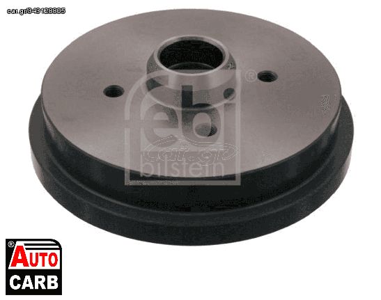 Ταμπουρο FEBI BILSTEIN 02123 για AUDI 50 1974-1978, AUDI 80 1972-1987, AUDI COUPE 1980-1988