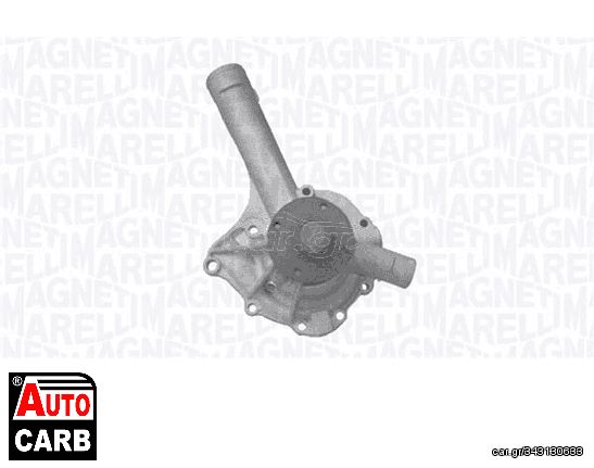 Αντλία Νερού MAGNETI MARELLI 352316170654 για MERCEDES-BENZ 124 1987-1993, MERCEDES-BENZ C-CLASS 1993-2007, MERCEDES-BENZ CLK 1997-2003