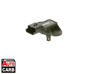 Aισθητηρας Πιεση Υπερπληρωσης BOSCH 0261230134 για CITROEN C4 2004-2015, CITROEN C5 2008-, CITROEN DS3 2009-2016