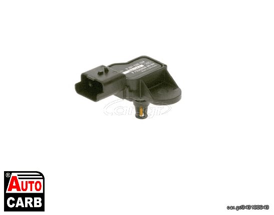 Aισθητηρας Πιεση Υπερπληρωσης BOSCH 0261230134 για CITROEN C4 2004-2015, CITROEN C5 2008-, CITROEN DS3 2009-2016