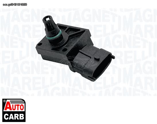 Aισθητηρας Πιεση Υπερπληρωσης MAGNETI MARELLI 215810007100 για OPEL MOVANO 1998-, RENAULT CLIO 1998-2016, RENAULT GRAND 2004-2009