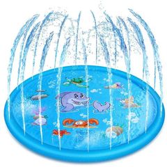 Φουσκωτό Χαλάκι Δαπέδου με Ψεκαστήρες Νερού για Παιχνίδι - Sprinkler Splash Pad 170x170cm