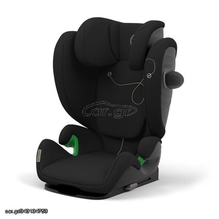 Κάθισμα Αυτοκινήτου i-Size 100-150cm isofix 15-36 κιλά Solution G Moon Black Cybex 522002275 + Δώρο Αυτοκόλλητο Σήμα ”Baby on Board”