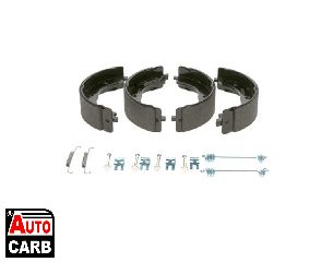 Σετ Σιαγονων Φρενων Χειροφρενο BOSCH 0986487712 για CITROEN JUMPER 2002-, FIAT DUCATO 1994-2005, PEUGEOT BOXER 1994-2002