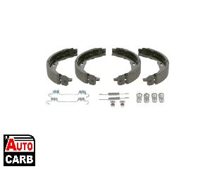 Σετ Σιαγονων Φρενων Χειροφρενο BOSCH 0986487723 για MERCEDES-BENZ C-CLASS 2007-2015, MERCEDES-BENZ E-CLASS 2009-2016