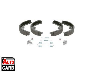 Σετ Σιαγονων Φρενων Χειροφρενο BOSCH 0986487752 για MERCEDES-BENZ C-CLASS 2011-, MERCEDES-BENZ CLS 2011-2017, MERCEDES-BENZ E-CLASS 2009-2016