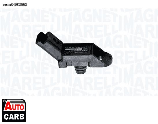 Αισθητ Πιεση Πολλ Εισαγωγης MAGNETI MARELLI 215810006700 για CITROEN C4 2004-2015, CITROEN C5 2008-, CITROEN DS3 2009-2016