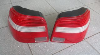 Πίσω φανάρια (κόκκινο-λευκό), γνήσια μεταχειρισμένα, από VW Golf 4 1998-2004
