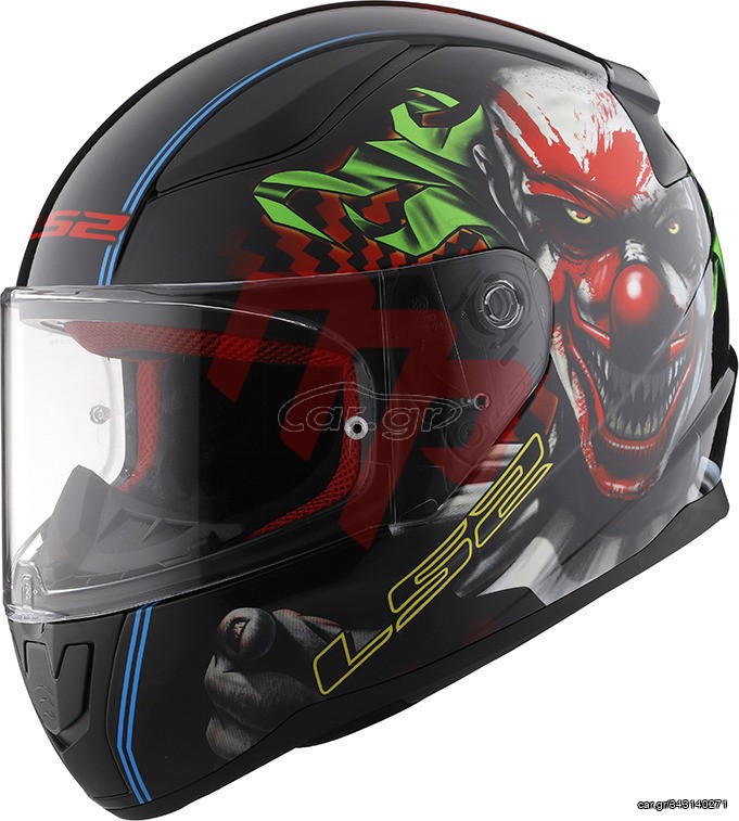 ΚΡΑΝΟΣ LS2 FF353 Rapid Happy Dreams Black Full Face 1300gr